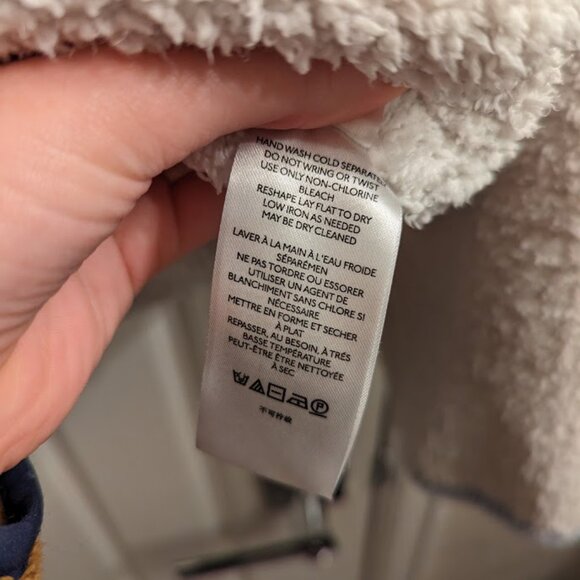 Anthropologie Pilcro Selene Sweater Size L - Oversized Nordic Style Mock Neck - Picture 6 of 7